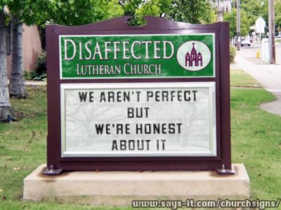 All You Disaffected Evangelicals should Become Lutheran