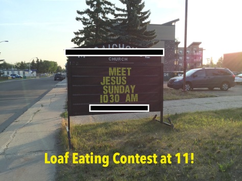 Loaf Eating Contest