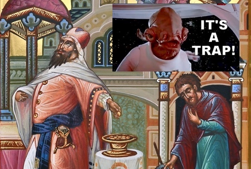 The parable of the Pharisee and Tax Collector – It’s a Trap